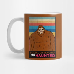 Big Foot Social Distancing Person Mug